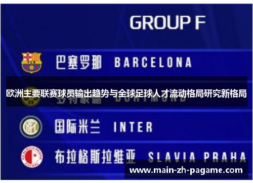欧洲主要联赛球员输出趋势与全球足球人才流动格局研究新格局 欧洲主要联赛球员输出趋势与全球足球人才流动格局研究新格局